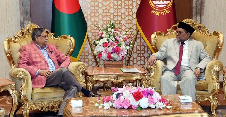 রাষ্ট্রপতির সঙ্গে প্রধান বিচারপতির সাক্ষাৎ