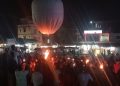 কুয়াকাটায় রাখাইন সম্প্রদায়ের প্রবারনা ও ফানুষ উৎসব
