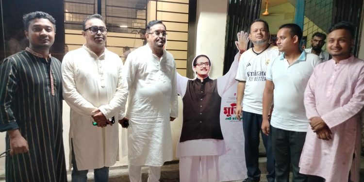 সাড়ে তিনশ নেতাকর্মী নিয়ে শো দেখলেন আ’লীগ নেতা সুলতান মৃধা