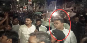 পল্টনে বিএনপির সমাবেশে রাঙ্গাবালীর যুবলীগ নেতা; সমালোচনার ঝড়