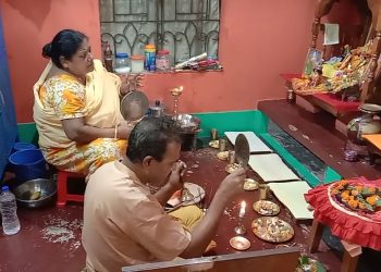সনাতনীদের ঘরে ঘরে লক্ষী পূজাঁ
