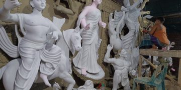 পটুয়াখালীর ২শ মন্ডপে হবে শারদীয় দুর্গা পুজা; প্রস্তুতি শেষ পর্যায়