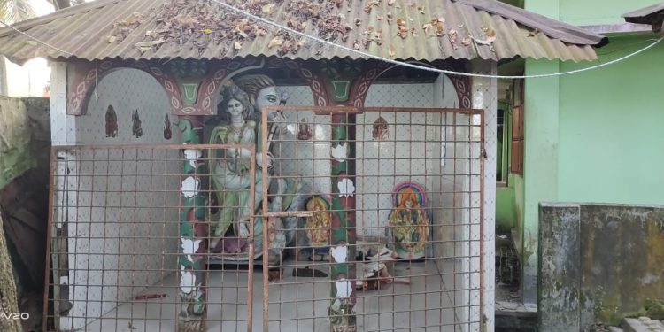 পটুয়াখালীতে মন্দিরের প্রতিমা ভাংচুর