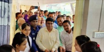 গলাচিপায় উপকূল বাতিঘর কেন্দ্রীয় গণগ্রন্থাগারের উদ্বোধন