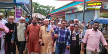 দুমকিতে জাতীয় পার্টির আনন্দ মিছিল