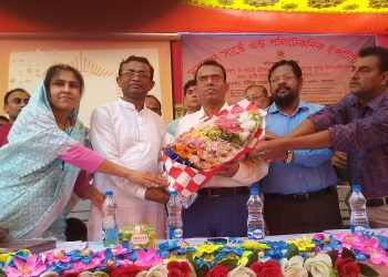 বাউফলে শিক্ষার্থী সংবর্ধনা ও নবীনবরণ অনুষ্ঠান