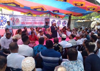 দুমকিতে আওয়ামীলীগের শান্তি ও উন্নয়ন মিছিল