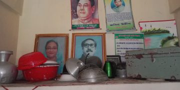 জাতির পিতা ও প্রধানমন্ত্রীর ছবি অবমাননা, সমালোচনার ঝড়