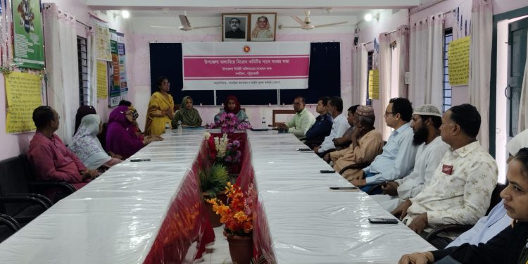 দশমিনায় বাল্যবিয়ে নিরোধ কমিটির সমন্বয় সভা