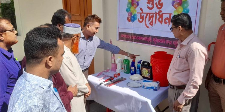 পটুয়াখালীতে ব্র্যাকের ওয়াটার পয়েন্টস উদ্বোধন