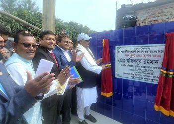 রাঙ্গাবালী আদালত ও স্বাস্থ্য কমপ্লেক্সের নির্মাণ কাজের ভিত্তিপ্রস্তর স্থাপন