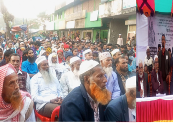 দুমকিতে মহাজোট প্রার্থীকে সমর্থনে উঠান বৈঠক