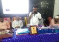 দুমকির উত্তর শ্রীরামপুর মাধ্যমিক বিদ্যালয়ের প্রধান শিক্ষক রফিকুল ইসলামের বিদায় সংবর্ধনা
