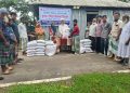উপকূলের প্রতিকূলতা জয়ে পটুয়াখালীতে কৃষকদের মাঝে ব্রি’র উন্নত আমন বীজধান বিতরণ