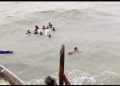 কুয়াকাটায় ঝড়ের কবলে ট্রলার ডুবি, ২ জেলে নিখোঁজ
