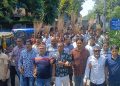 মির্জাগঞ্জে যুবদলের নতুন কমিটি বাতিলের দাবিতে ঝাড়ু মিছিল