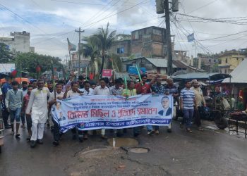 কমিটি বাতিলের দাবিতে মির্জাগঞ্জে যুবদলের টানা ৩ দিনের বিক্ষোভ