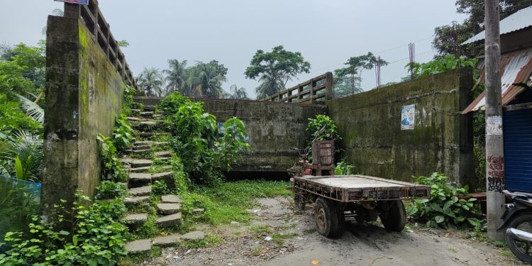 ছয় বছর ধরে অচল ৩ কোটি টাকার সেতু, চরম ভোগান্তিতে ১১ গ্রামের মানুষ