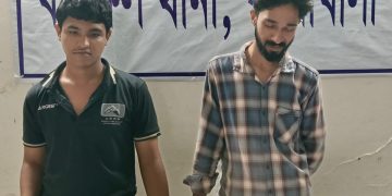 বাউফলে ১০০ পিস ইয়াবাসহ দুই মাদক কারবারি গ্রেপ্তার