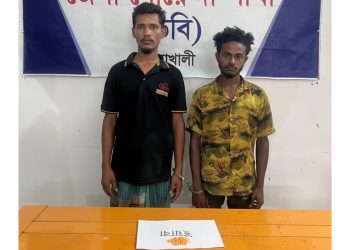 পটুয়াখালীতে ১০০ পিস ইয়াবাসহ দুই মাদক কারবারি গ্রেপ্তার