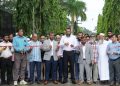 পটুয়াখালী বিজ্ঞান ও প্রযুক্তি বিশ্ববিদ্যালয়ে এএনএসভিএম অনুষদের প্রধান ফটক উদ্বোধন