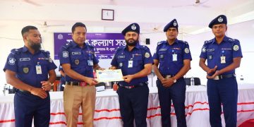 বরগুনা জেলার শ্রেষ্ঠ অফিসার ইনচার্জ আমতলীর ইয়াকুব হোসাইন