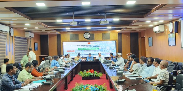 দুর্যোগের আগাম প্রস্তুতি জোরদারে ‘প্রতিষ্ঠা’ প্রকল্পের অবহিতকরণ সভা অনুষ্ঠিত