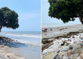 কুয়াকাটা সৈকতের সেই পুলিশ বক্সটি সাগরে বিলীন, হুমকিতে মেরিন ড্রাইভ ও বেড়িবাঁধ