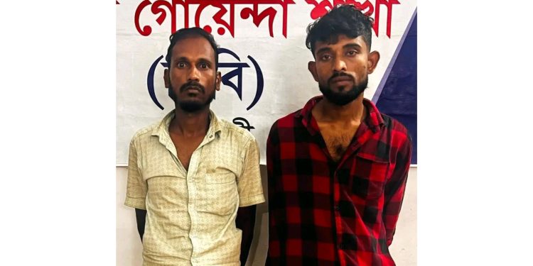 পটুয়াখালীতে আবাসিক হোটেল থেকে ৫৫ পিস ইয়াবাসহ দুইজন গ্রেফতার