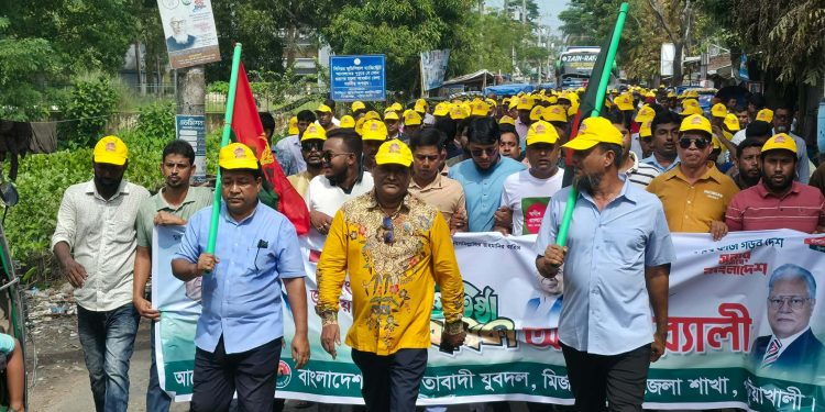 মির্জাগঞ্জে বর্ণাঢ্য আয়োজনে যুবদলের ৪৮তম প্রতিষ্ঠাবার্ষিকী পালিত