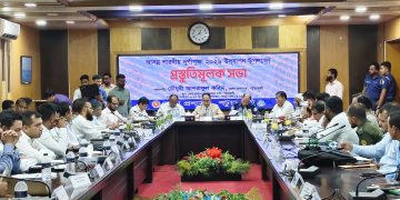 পটুয়াখালীতে শারদীয় দুর্গাপূজা উপলক্ষে প্রস্তুতিমূলক সভা অনুষ্ঠিত