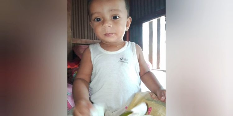 কলাপাড়ায় বাবার কোলে ঘুমিয়ে থাকা ১০ মাসের শিশু নিখোঁজ